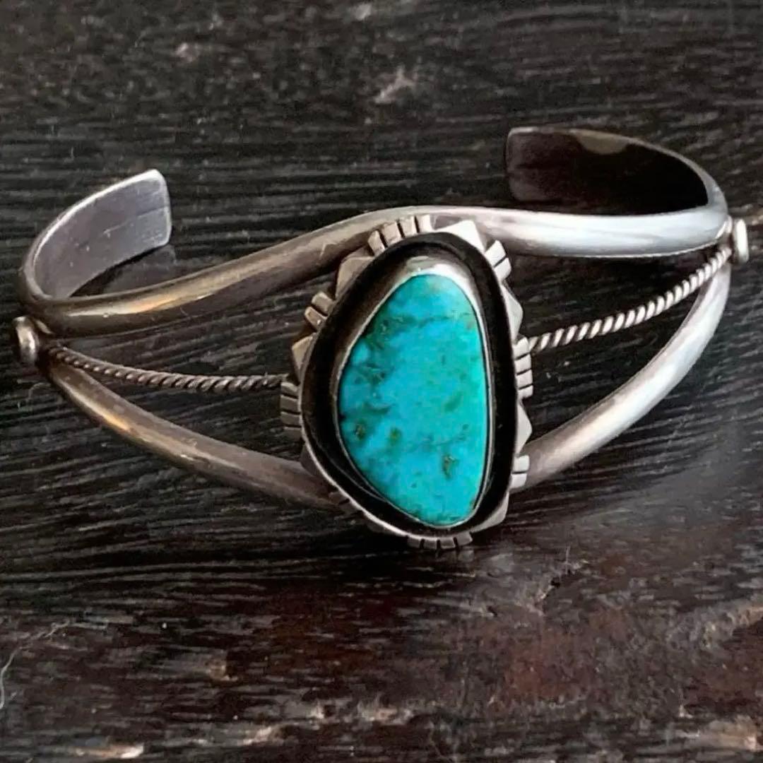 インディアンジュエリー ターコイズ バングル ユニセックス