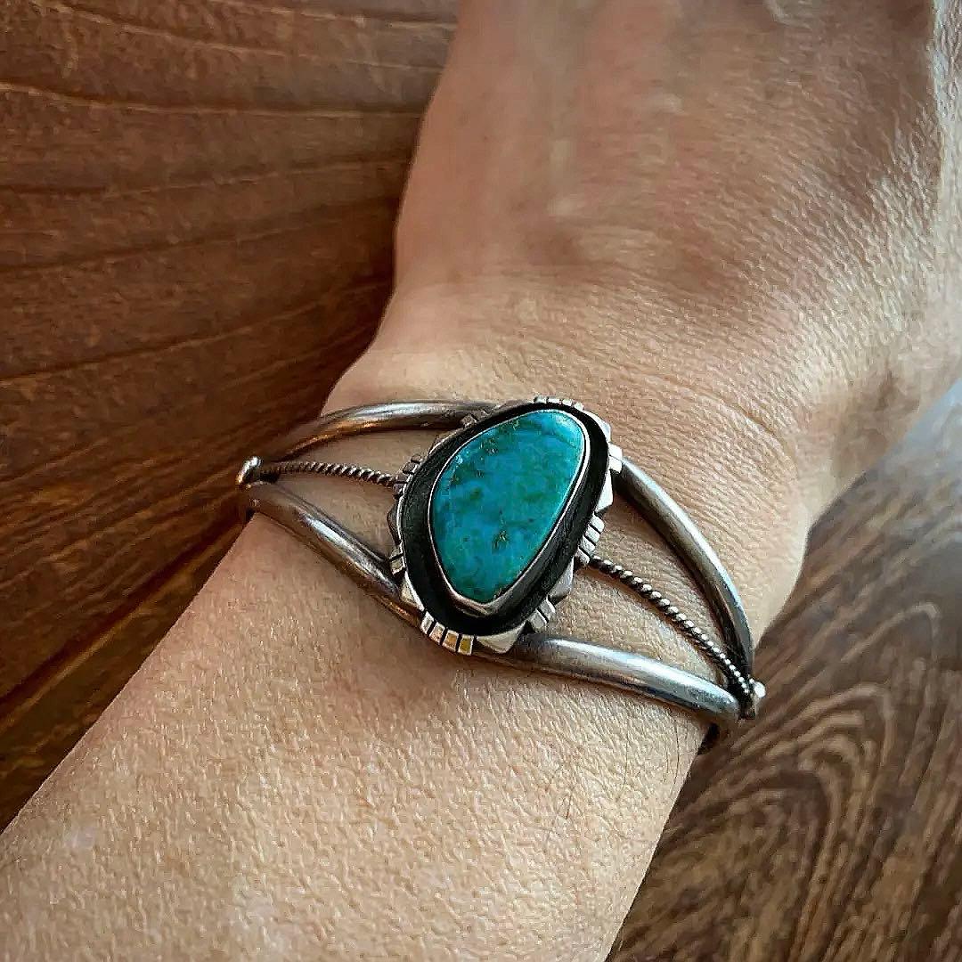 インディアンジュエリー ターコイズ バングル ユニセックス