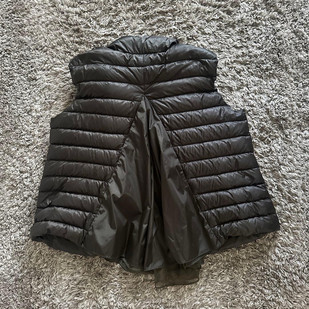 MONCLER ダウンベスト モンクレール sacai コラボ　ブラック