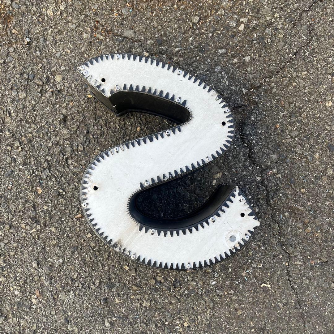 S 看板 アルファベット レターサイン 文字 アメリカ ビンテージ アンティーク