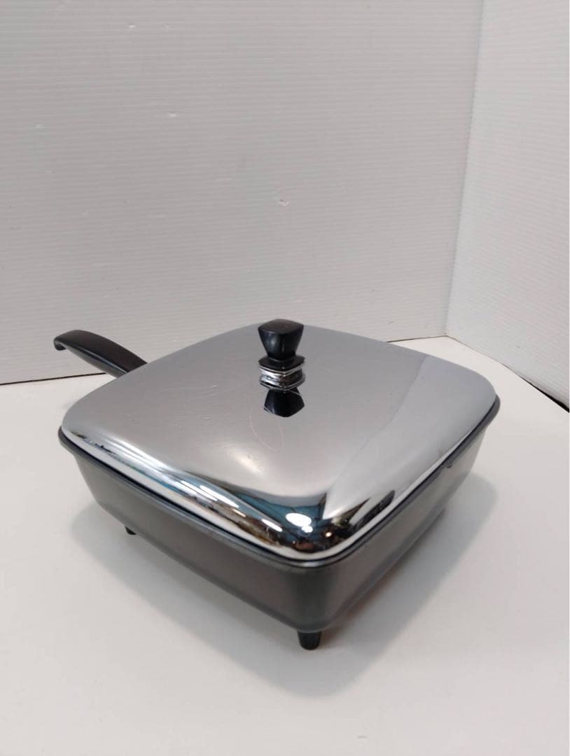 G2173【昭和レトロ・箱付き】東芝 電気フライパン ER-2型