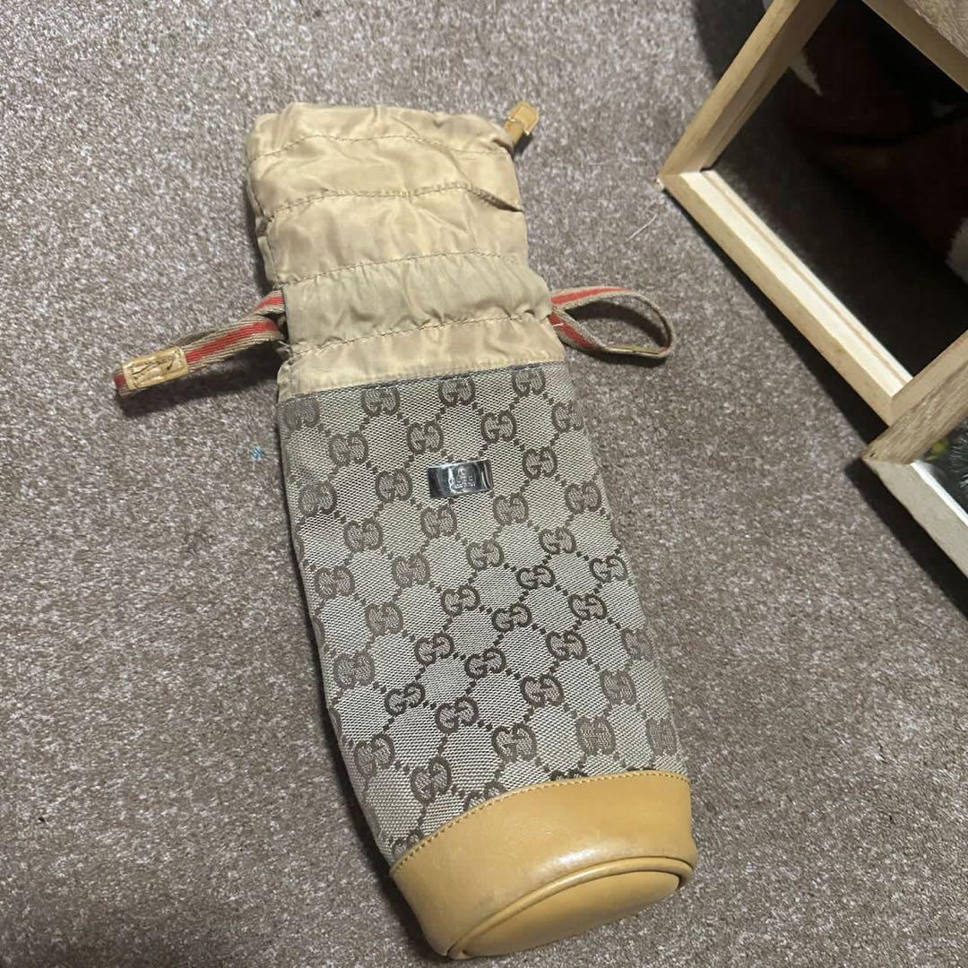 GUCCI グッチ GG柄 ボトルケース ボトルホルダー