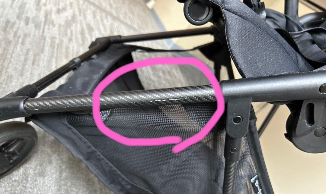 サイベックス　メリオ　ベビーカー　黒 2022年　付属品、説明書あり　美品　AB