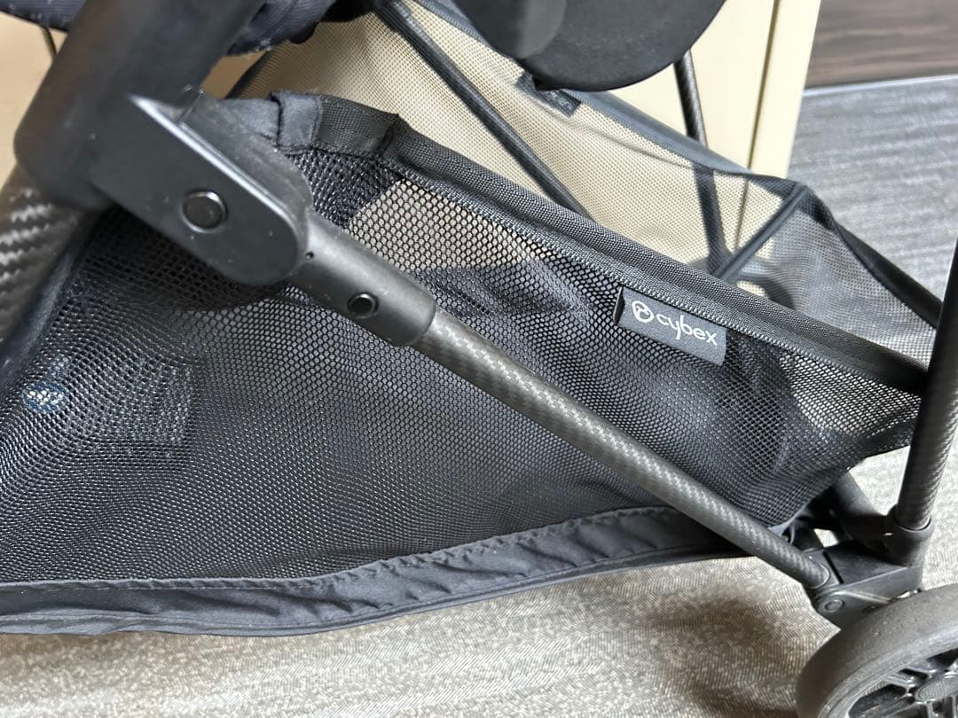 サイベックス　メリオ　ベビーカー　黒 2022年　付属品、説明書あり　美品　AB