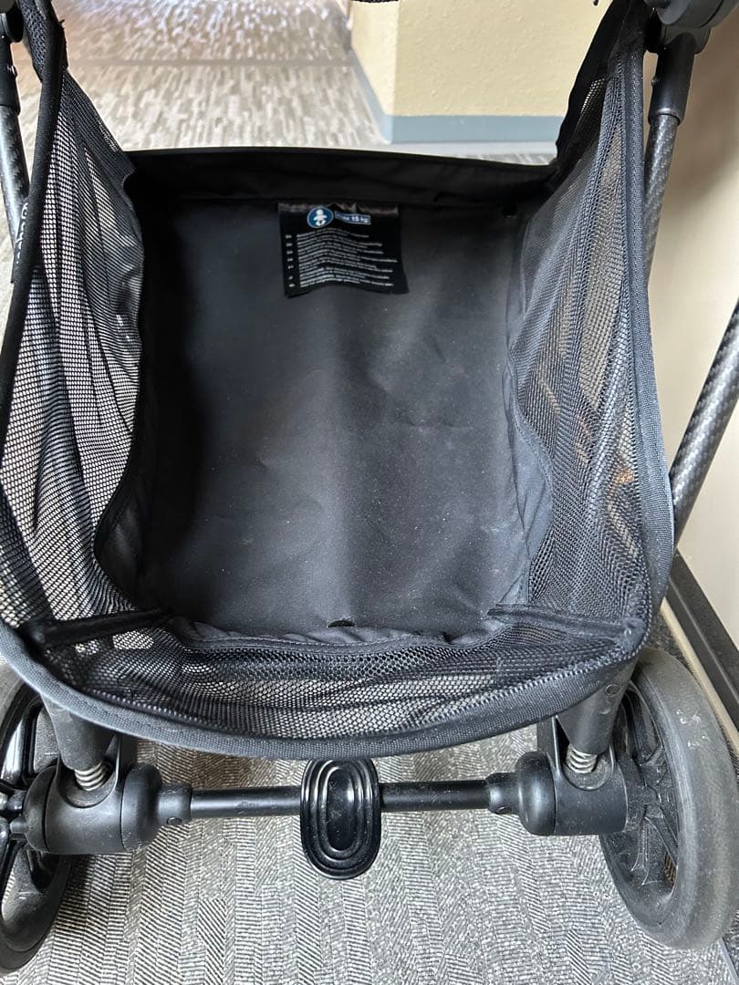 サイベックス　メリオ　ベビーカー　黒 2022年　付属品、説明書あり　美品　AB