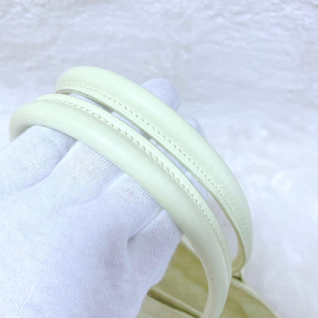 【kyaco】美品♪ ゲラルディーニ ソフティ レザーハンドル トート