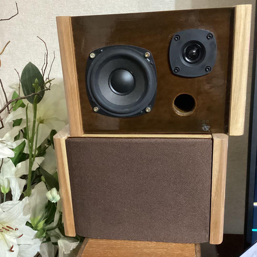 10㎝2way自作スピーカー　Ver.2はネット付で益々ボーズ121ライク