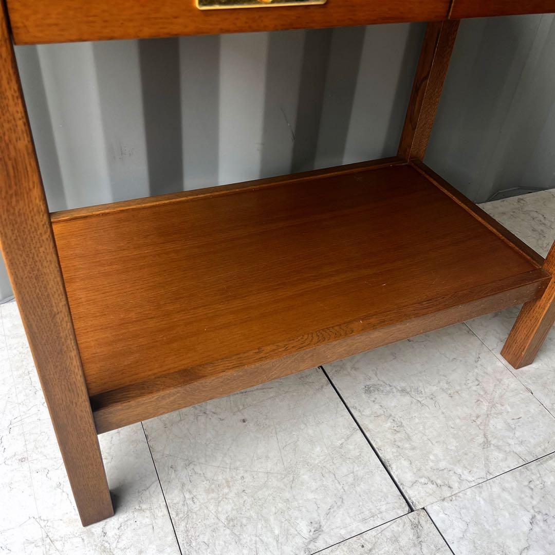 取付無料！カリモク家具 ドマーニ モーガントン 天然木クラシカルサイドテーブル✨