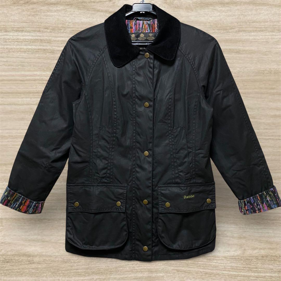 A*M様 超美品 Barbour バブアー ビデイル オイルドジャケット 黒 M