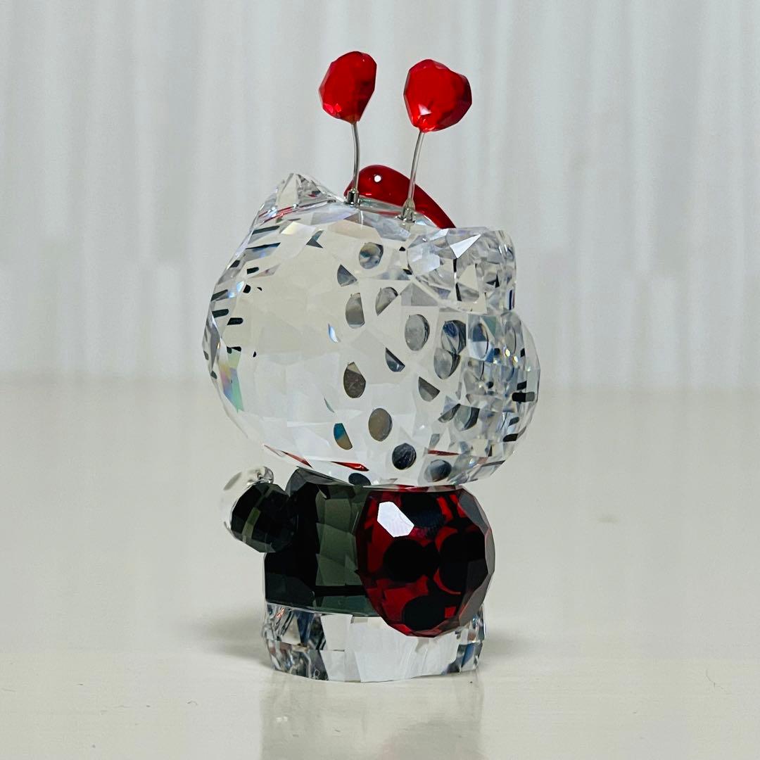 【watarupapa】スワロフスキー ハローキティ てんとう虫