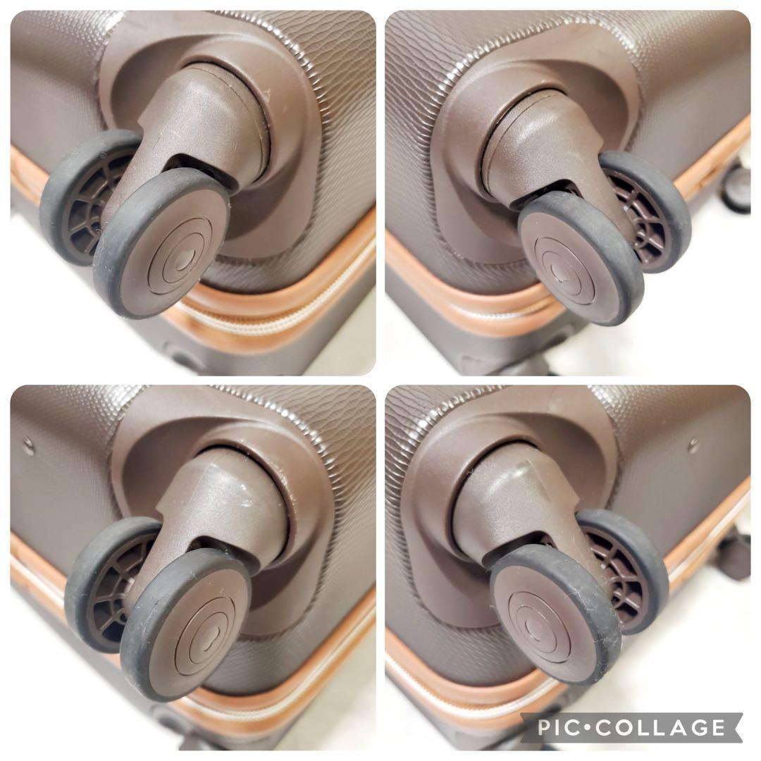 DELSEY シャトレエアー 64L ブラウン 4輪 軽量スーツケース