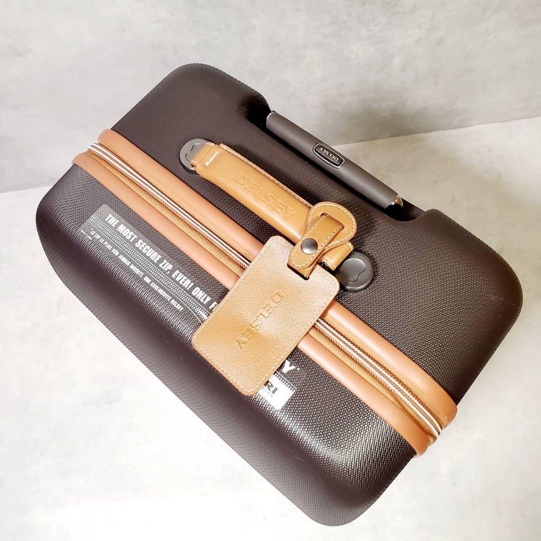 DELSEY シャトレエアー 64L ブラウン 4輪 軽量スーツケース