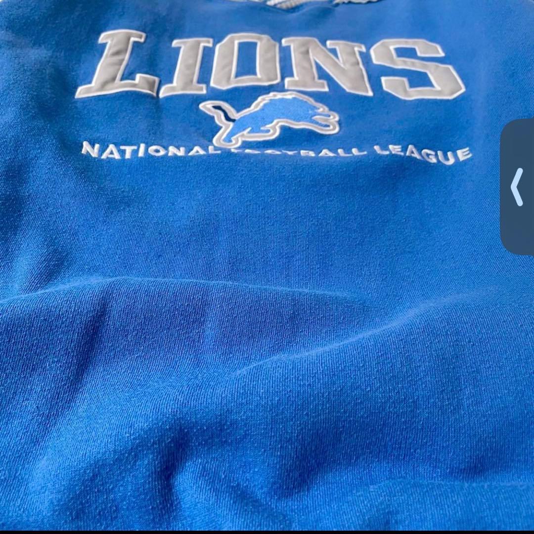 【送料無料】Lee SPORT 90S NFLライオンズスウェット L