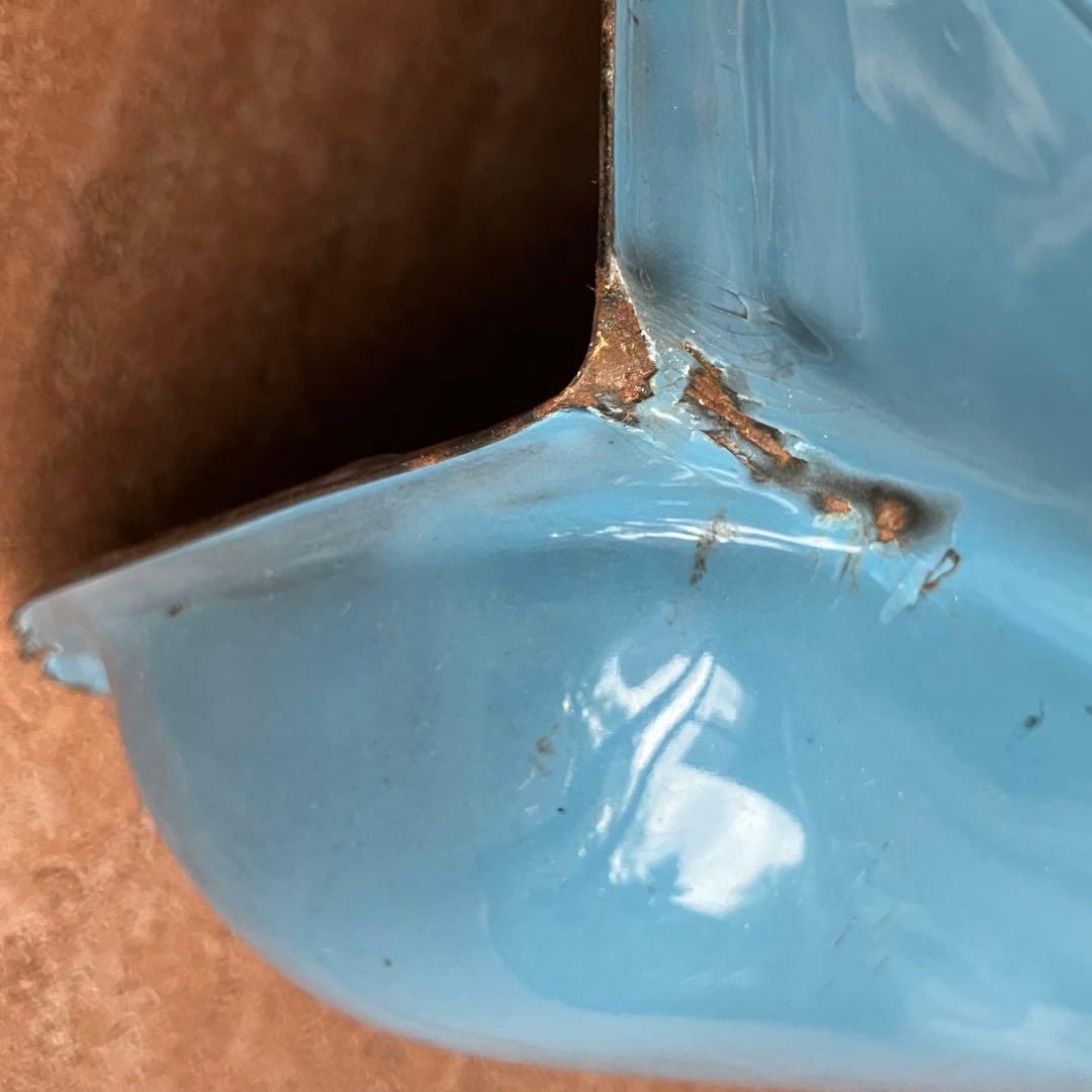 ヴィンテージ エナメル レードル ラック / ホーロー