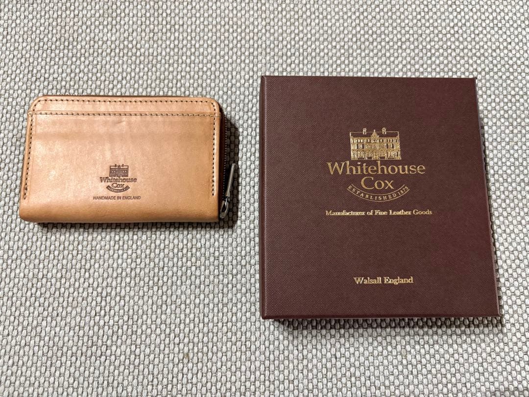 お値下げ可能　Whitehouse Cox / s1941 ジップマルチケース