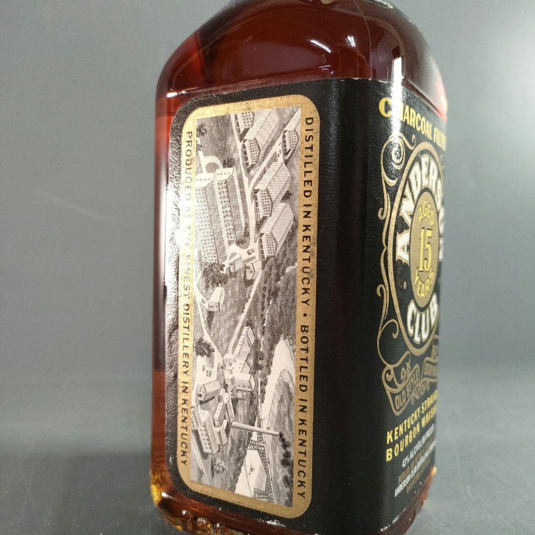 A1334-9/アンダーソンクラブ 15年/ANDERSONCLUB/ウイスキー