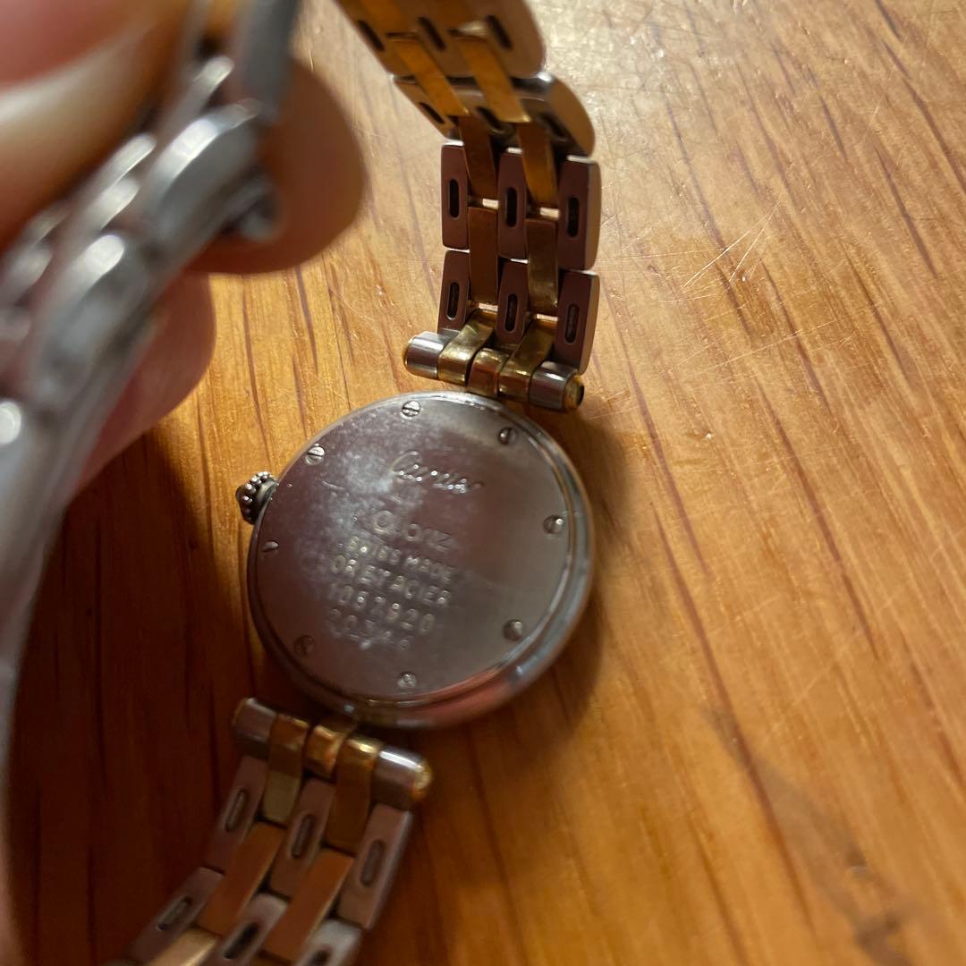 Cartier 腕時計 シルバー/ゴールド　パンテール　レディース