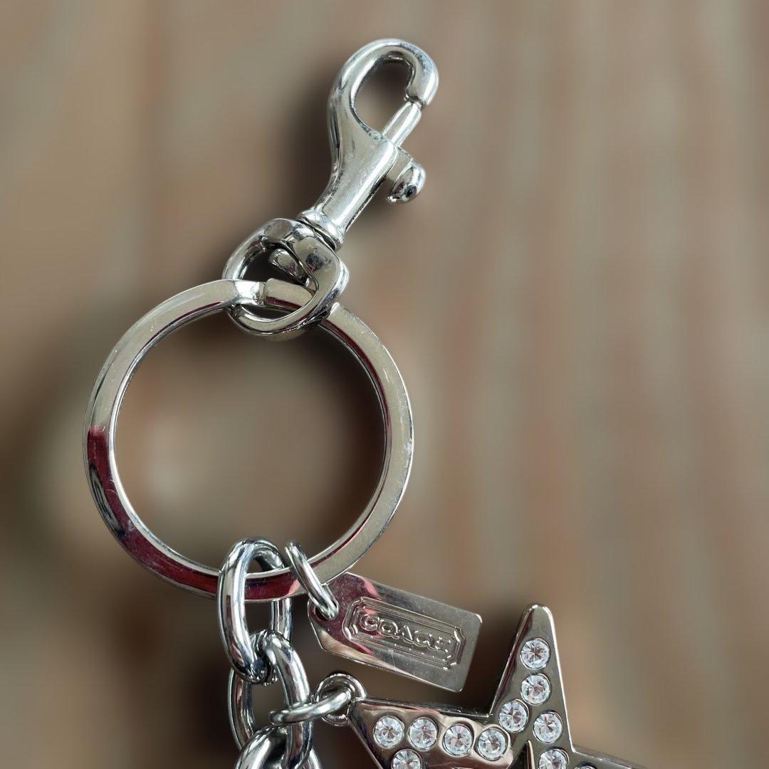 COACH 星型キーホルダー 多色　キーリング　チャーム