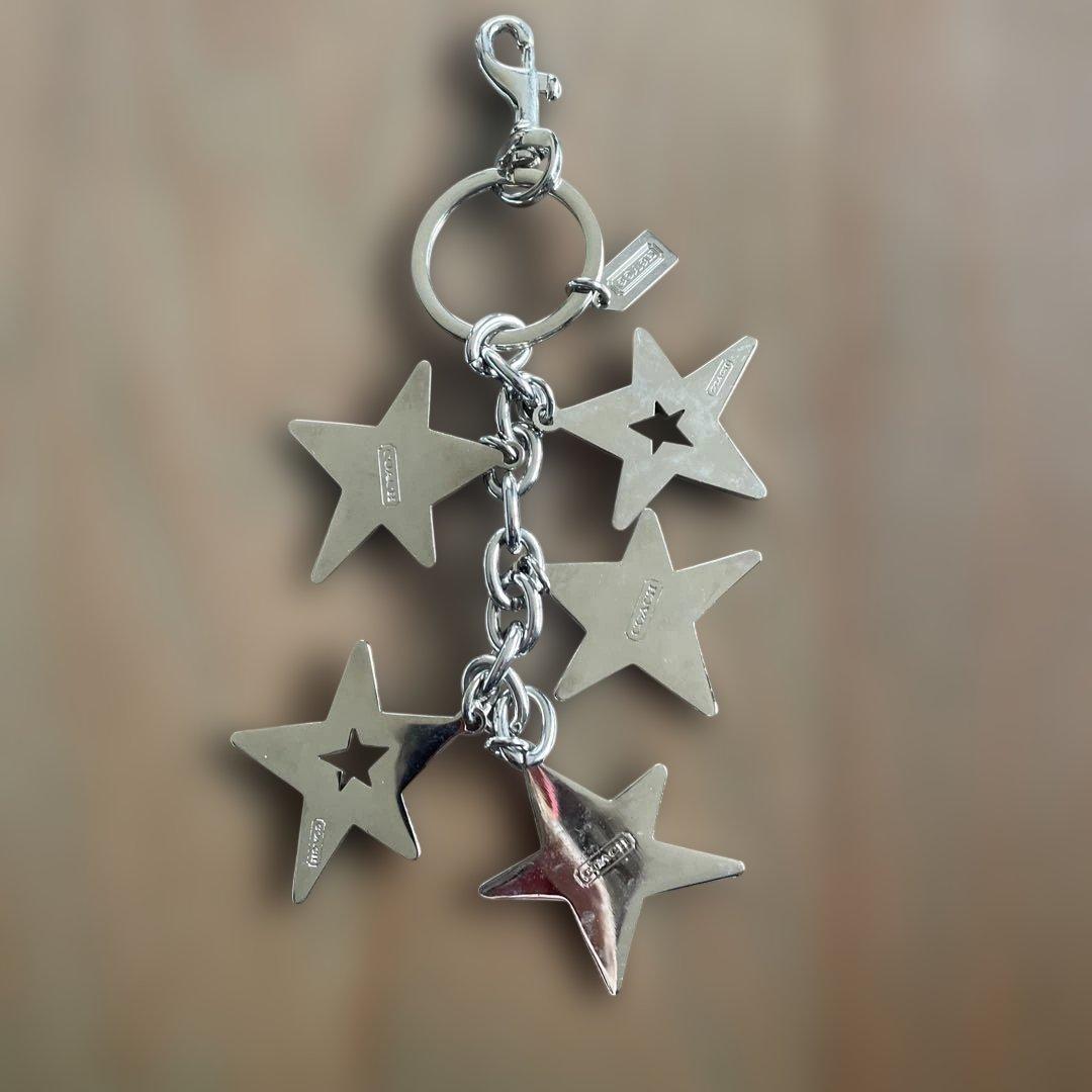 COACH 星型キーホルダー 多色　キーリング　チャーム