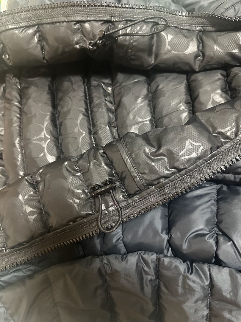 COACH ロングダウンジャケット フード付き　週末セール❗️