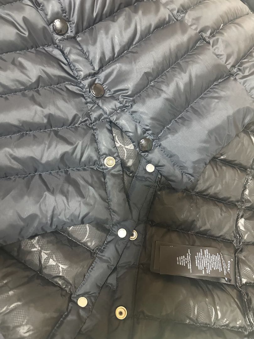 COACH ロングダウンジャケット フード付き　週末セール❗️