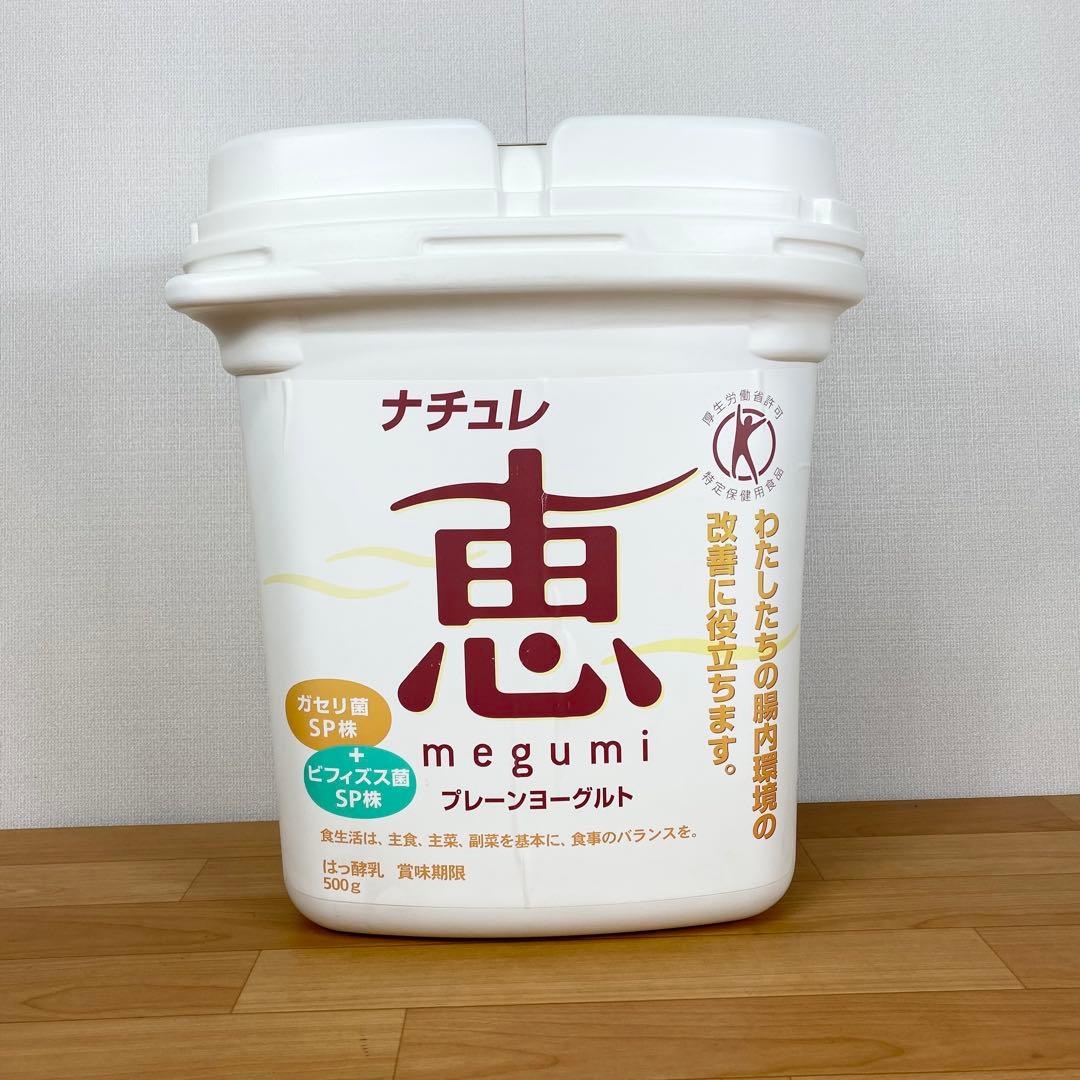 【希少】非売品 ナチュレ恵　ヨーグルト　ジャンボパッケージ　特大　販促用 置き物