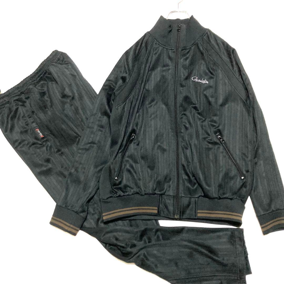 ✴︎美品✴︎がまかつ トラックジャケット セットアップ ストライプ 大きいサイズ