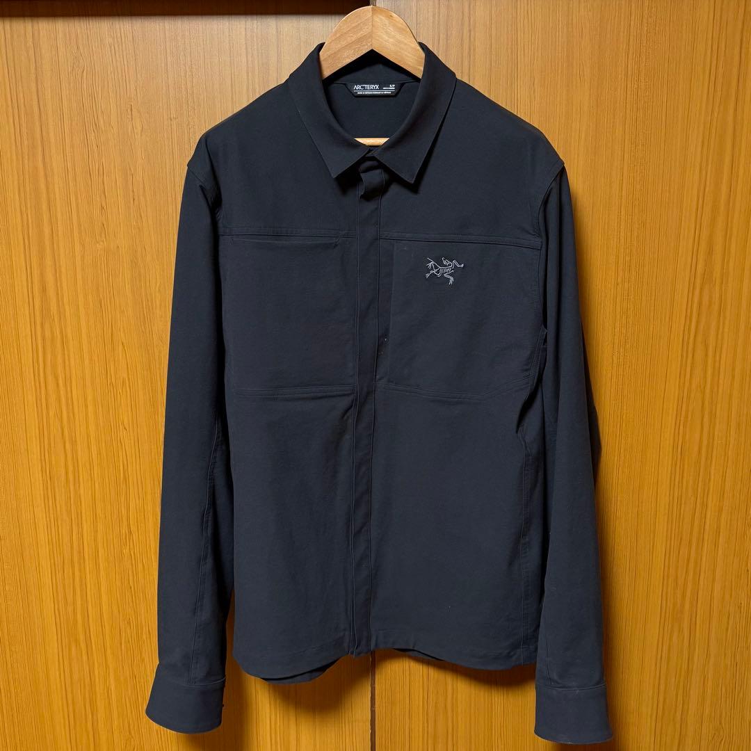 ARC'TERYX クロニン コットン オーバーシャツ S ブラック