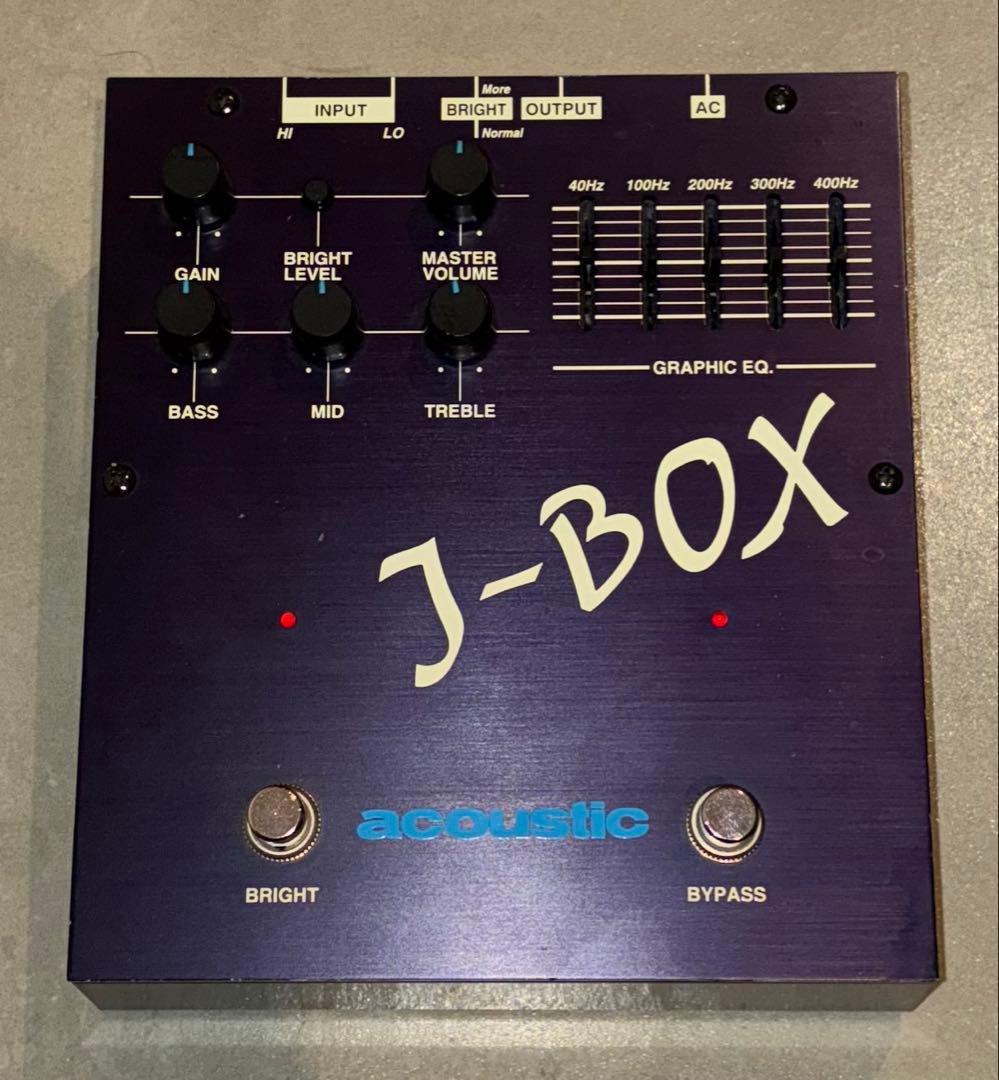 acoustic J-BOX ベース用プリアンプ