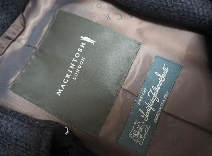 【緊急値下げ】マッキントッシュロンドン　レディース　ウール　トレンチコート　38