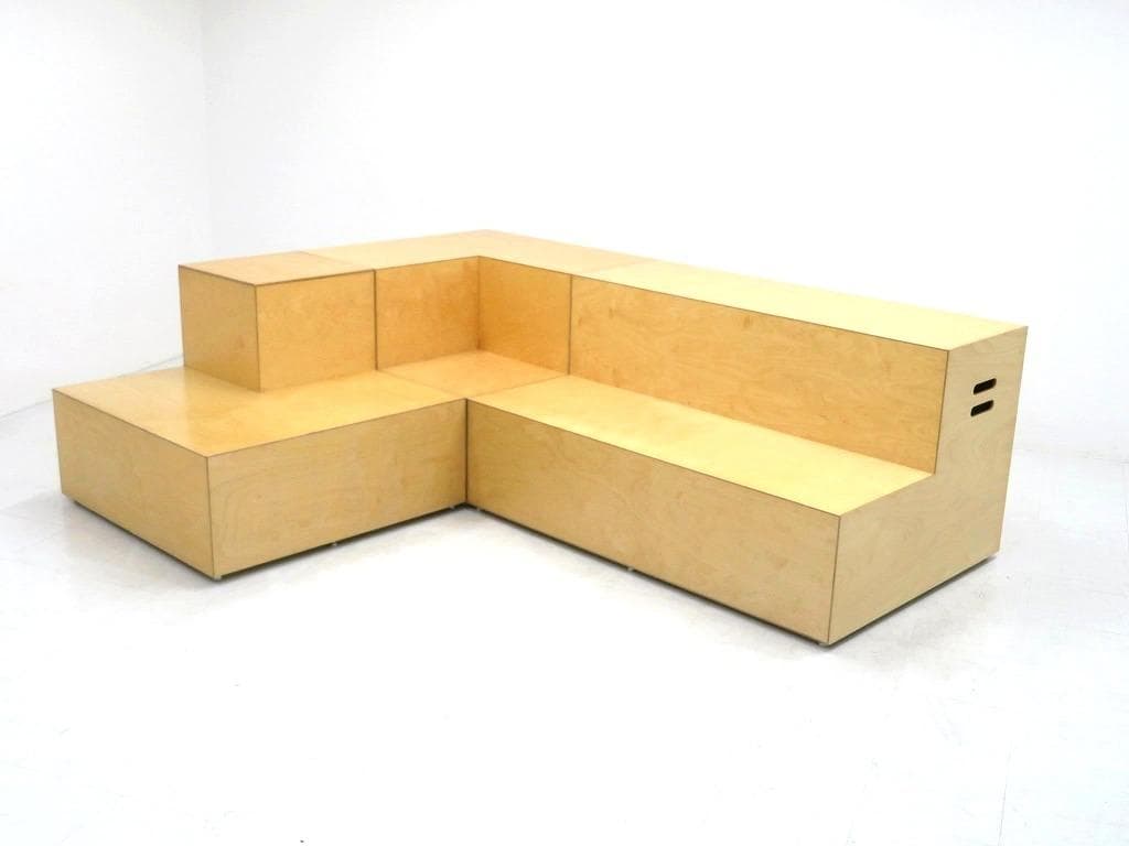 展示品　knoll ノール　ロックウェル　ベンチ　ソファ　3点セット　高級