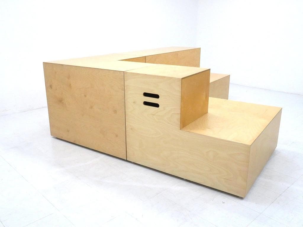 展示品　knoll ノール　ロックウェル　ベンチ　ソファ　3点セット　高級