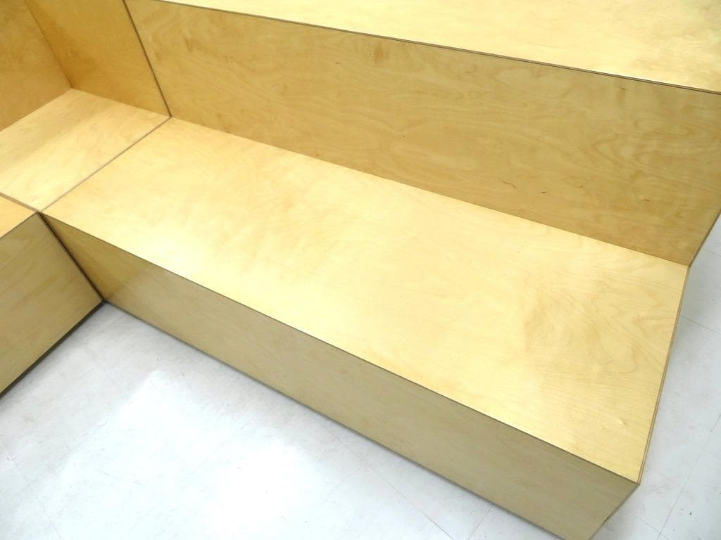 展示品　knoll ノール　ロックウェル　ベンチ　ソファ　3点セット　高級