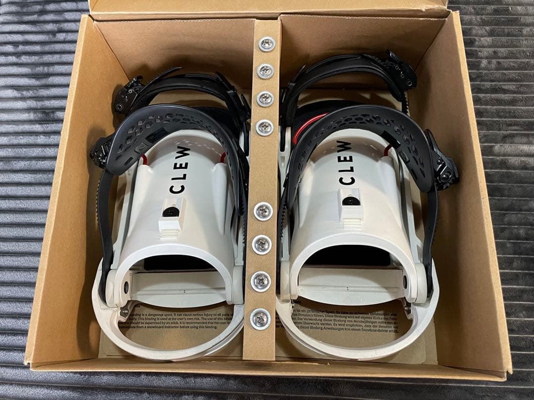 CLEW 20 ビンディング ホワイト Mサイズ