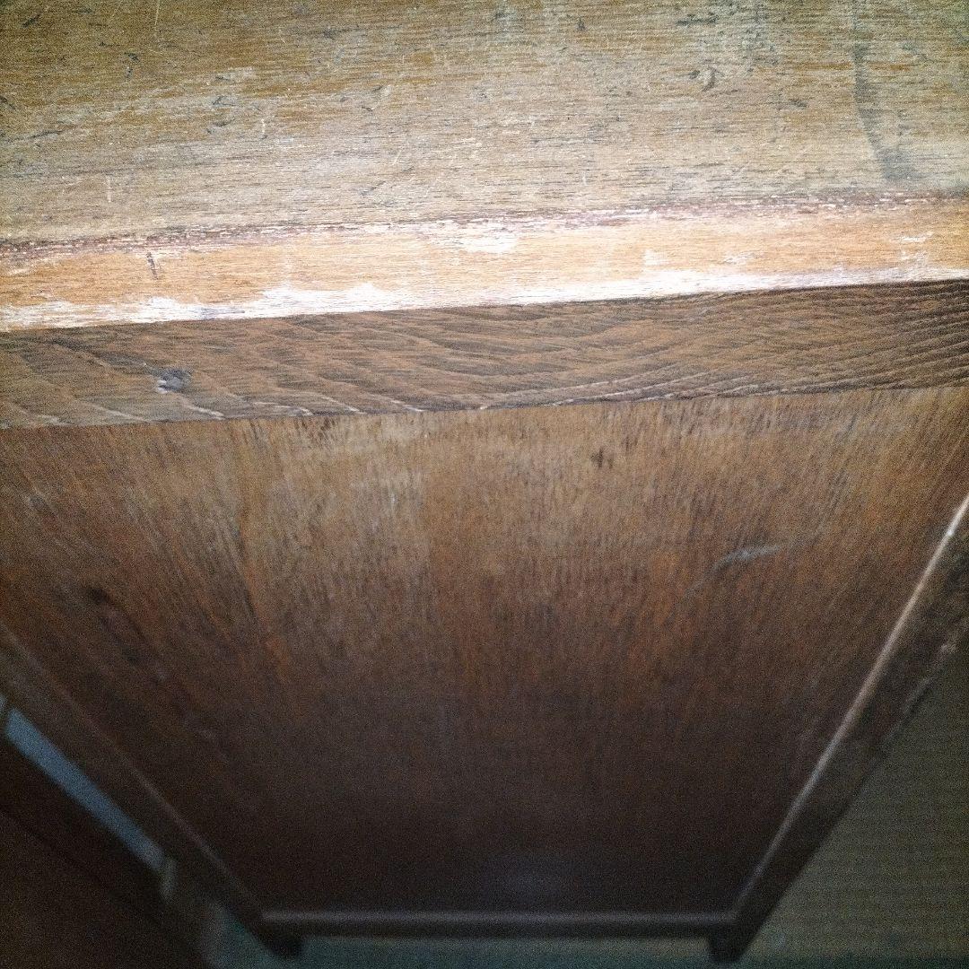 M*c様 【ヴィンテージ】　文机　学習机　昭和レトロ　木製 デスク　古道具　作業