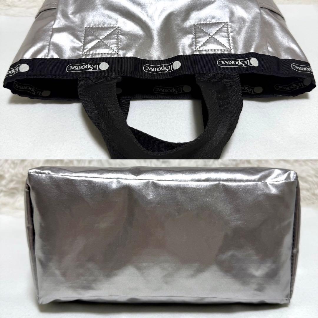 美品 アダムエロペ レスポートサック リバーシブル トート バッグ ブラック