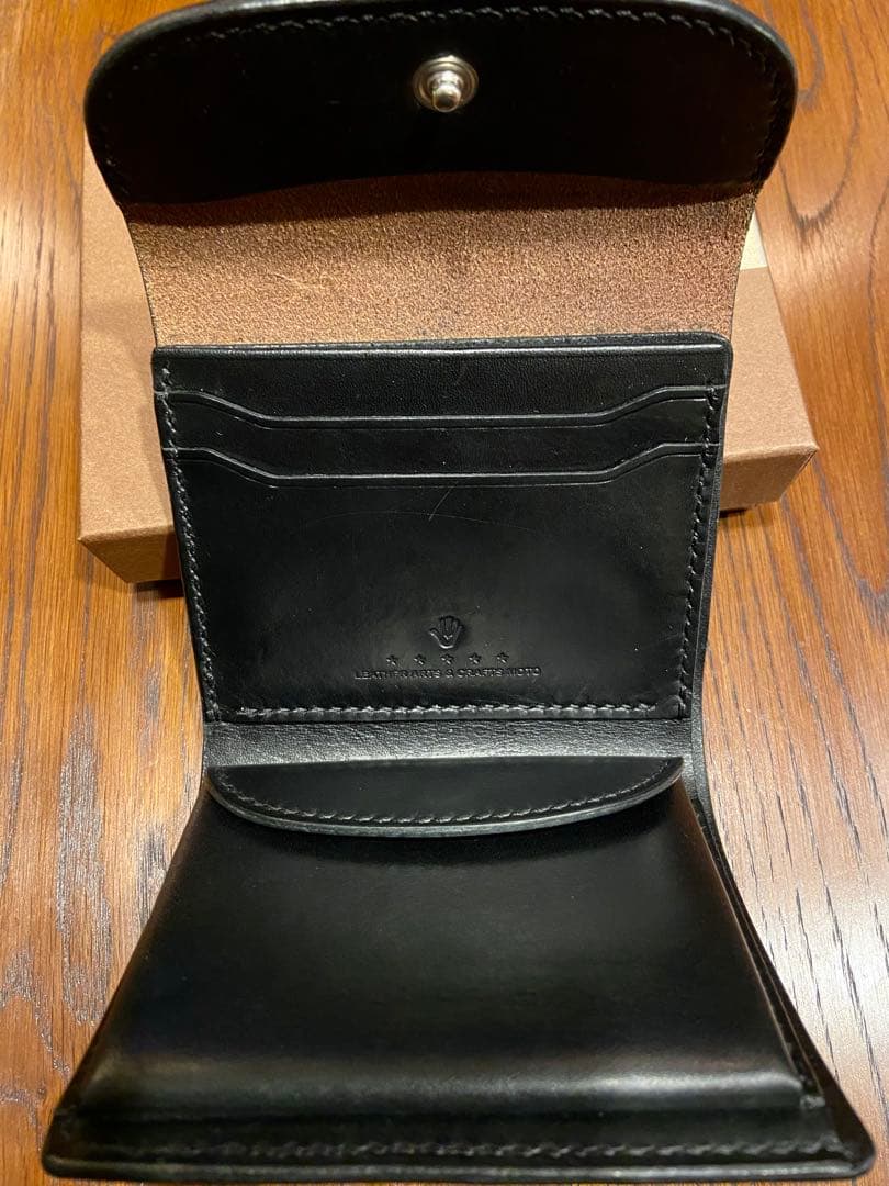 moto モト W5 ブライドル × ロシアンカーフ レザー ウォレット