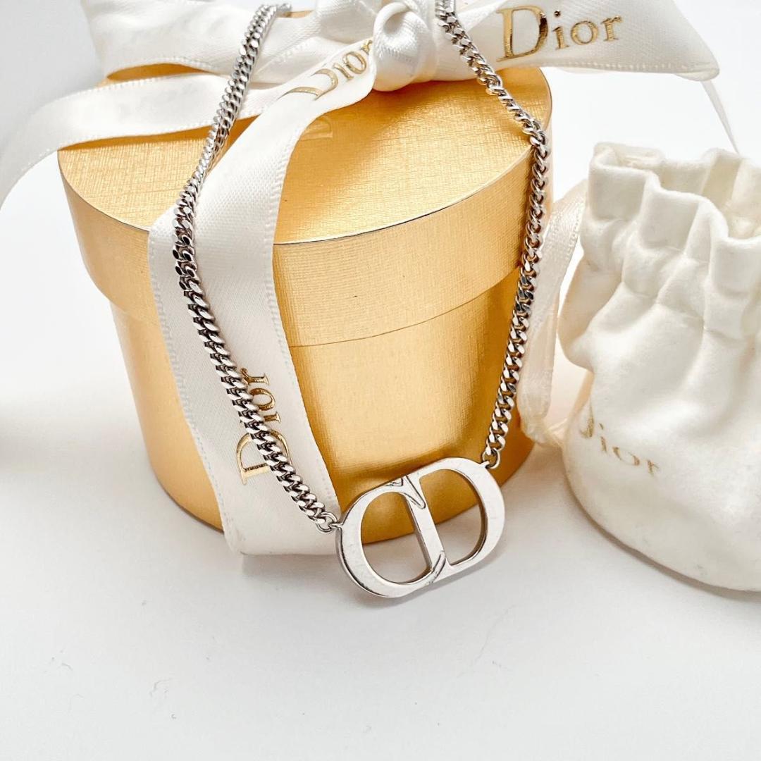 ディオール dior CD 925 ネックレス ペンダント シルバー MB40