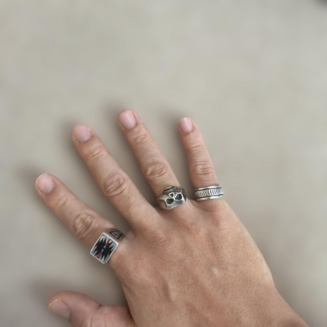 ブルースモーガン10号リングナバホシルバーリング