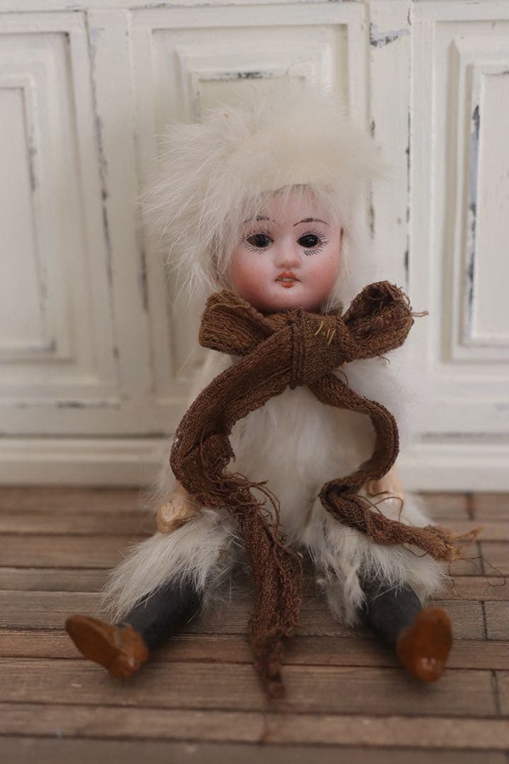 激レア　スノーベイビー　アンティーク　ビスクドール