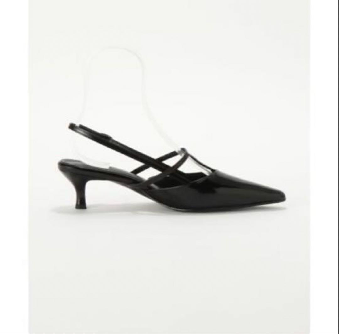 ORR 韓国 T-Strap Slingback ストラップパンプス 38