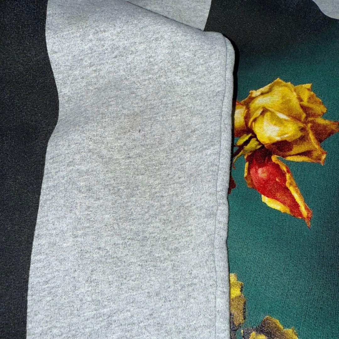 Supreme × JeanPaulGaultier パーカー グレー 花柄 L