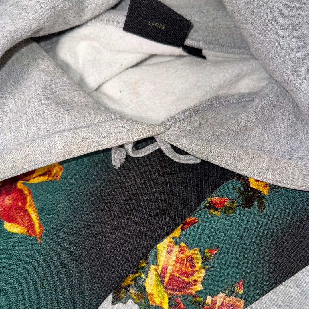 Supreme × JeanPaulGaultier パーカー グレー 花柄 L