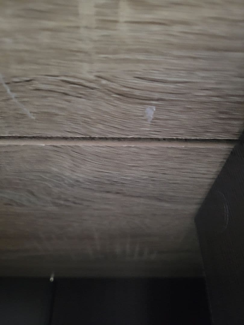 スライド式　本棚　オーク　ブラウン