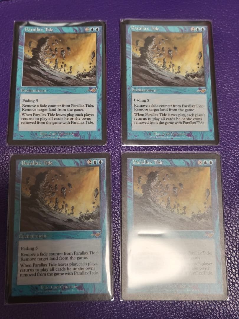 MTG パララクスの潮流 英語 4枚セット