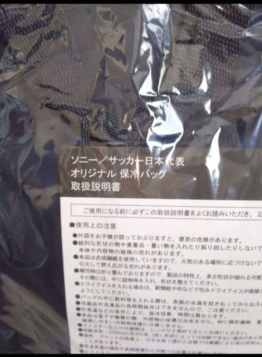 2009 JFA JAPAN　サッカー日本代表　保冷バッグ　クーラーバッグ