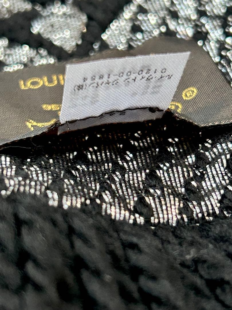 【Louis Vuitton】エシャルプロゴマニアシャイン ノワール