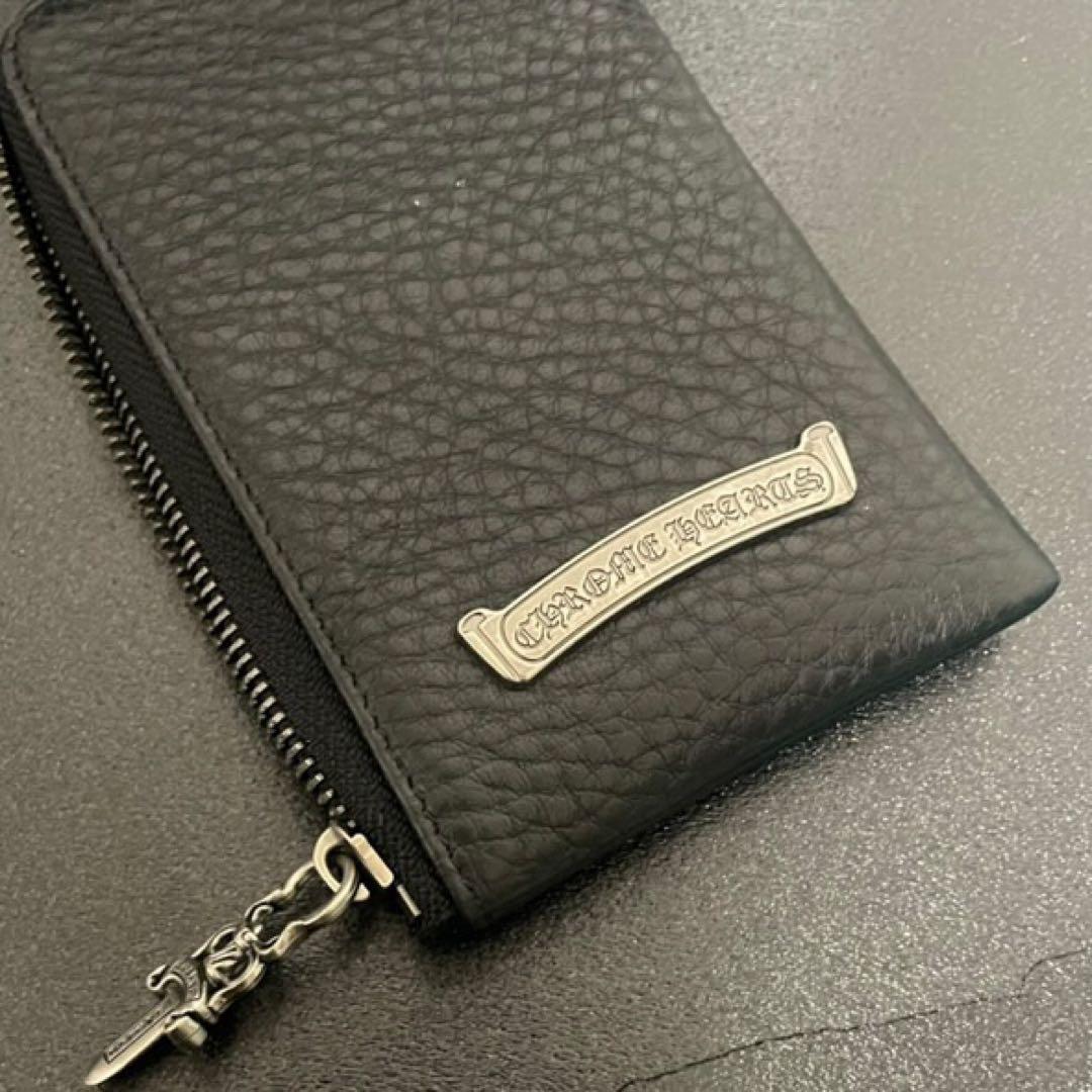 大クロスパッチ　ダガーチャック　ジップウォレット