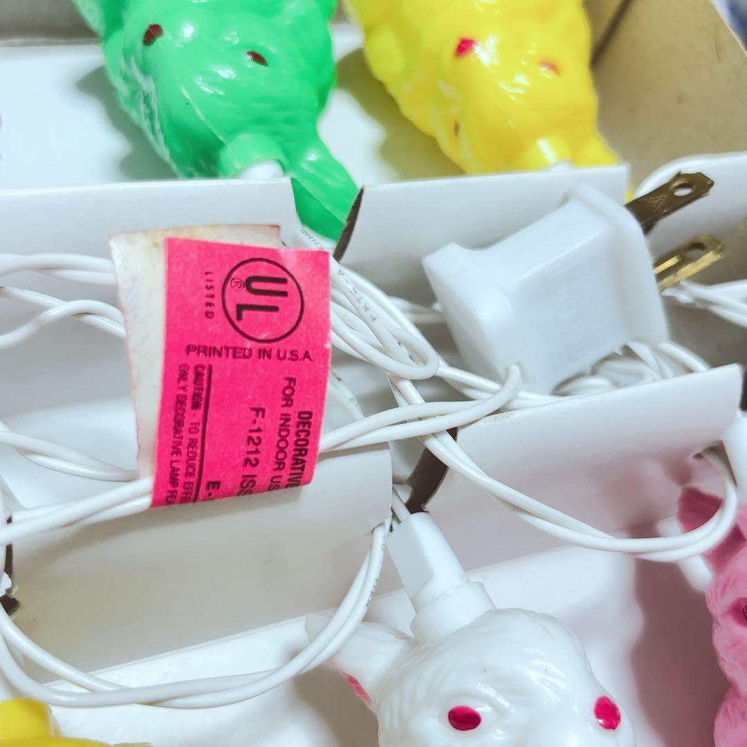 ヴィンテージ　イースターラビット　ライト　デッドストック