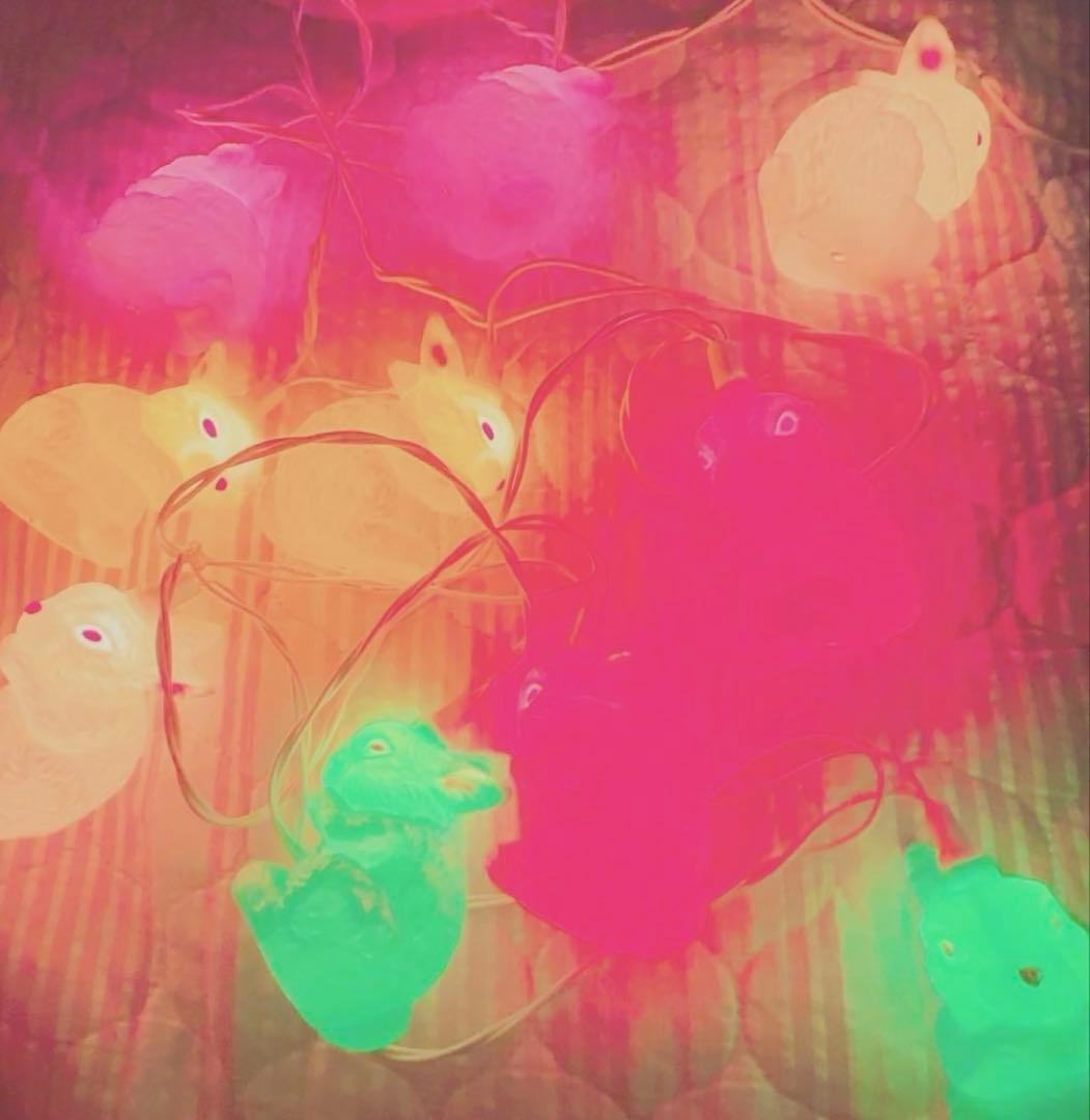 ヴィンテージ　イースターラビット　ライト　デッドストック